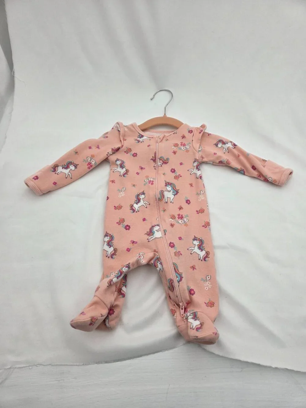 Baby Girl Sleep & Play Bundle - 4-Piece Lot with 90s Vintage Nightie! - Picture 6 of 16